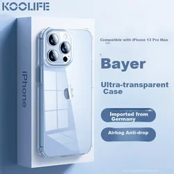 Koolife Maska za mobilni telefon iPhone 13 Pro Max, Providna