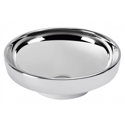 Lavabo nadgradni VITRA Water jewles O40cm srebrni