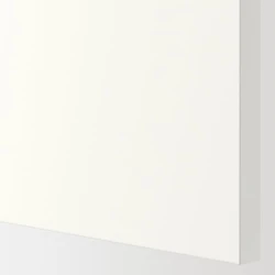 METOD / MAXIMERA Vis.el. s 2 vrata/4 fioke, bela/Vallstena bela, 60x60x220 cm