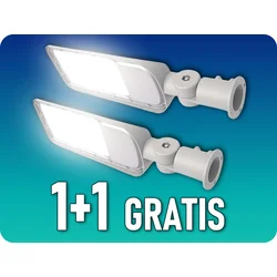 LED ulična svetiljka SAMSUNG čip LED/100W/230V 6500K IP65 siva