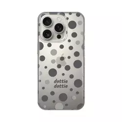 Maska Silikonska Print Skin za iPhone 16 Pro 6.3 Dottie Dottie Gray