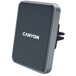 Canyon - Magnetni držač telefona za auto, četvrtast, crne boje