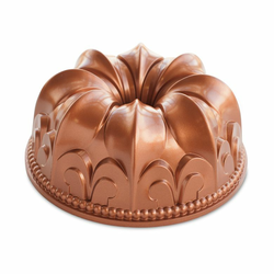 Pekač za šarkelj FLEUR DE LIS, bakrena, Nordic Ware
