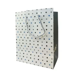 Ukrasne kese male 18X23X10 bela sa tufnama