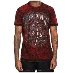 Hardcore majica moška - AC HIGHWAY ROAM - AFFLICTION - A26341-MRBL