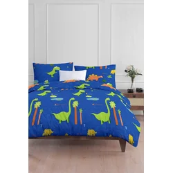 Lessentiel Maison Set posteljina Dinolar, 140x200 cm, Teget