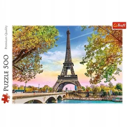 Trefl - Puzzle Romantic Paris - 500 kosov