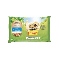 FRISKIES Dog Sos JUNIOR piletina i šargarepa 4x100g