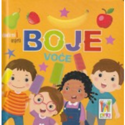Boje i voće - Dodirni i osjeti