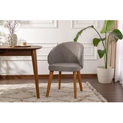 Hanah Home Set trpezarijskih stolica Bentley , 2 komada, Svetlosivi