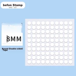 Befon Lepljive tačkice, 8mm, 500 Komada, Bela