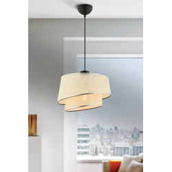 Opviq Luster Barette Hazeran, 32x32cm, Srebrno-bele boje
