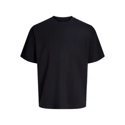 JACK & JONES Majica JJEBARRON črna