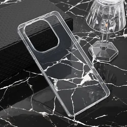 Maska za Xiaomi Redmi Note 14S (EU) transparent silikonska Ultra Thin