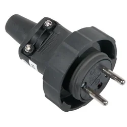 shumee Prenosni gumijasti vtič IP65 D.3148 250V
