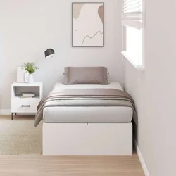 Krevet s ladicama Bijelo 80 x 200 cm Konstruirano drvo
