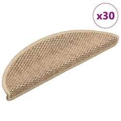 Samoljepljivi otirači za stepenice 30kom 56x17x3cm boja pijeska
