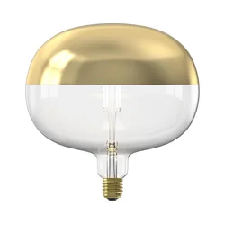 LED Prigušiva sijalica sa kupolom FILAMENT E27/6W/230V 1800K zlatna CRI 90
