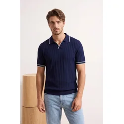Trendyol Muška majica Tmnss26Po00040, Tamnoplava