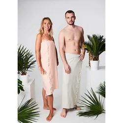 Hammam brisača SOFT BASIC 100% naravni bombaž YEYE bež