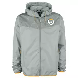 Overwatch Logo Windbreaker Gray - velicina S