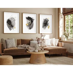Wallity Uramljena slika Huhu208, 20x30 cm , 3 dela
