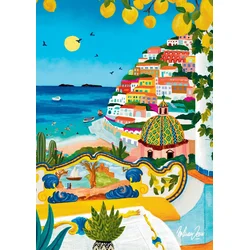 Pieces & Peace - Puzzle Positano - 1 000 kosov