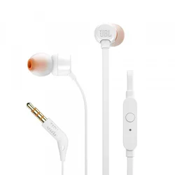 Slusalice JBL T110 In-Ear bele Full ORG (T110WHT)