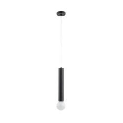 Luster na sajli TWISTER 1xE27/60W/230V crna