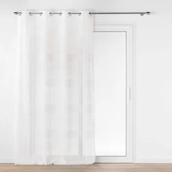 Zavesa Jenice 140x240cm sa otvor. za garniš. bela D. d Interieur