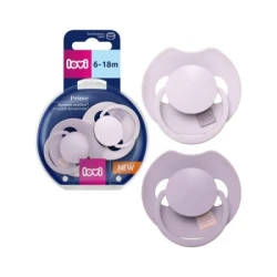 Lovi prime silicone dynamic varalica 6-18m (2kom) - lilac/violet 34/422 ( 34/422 )