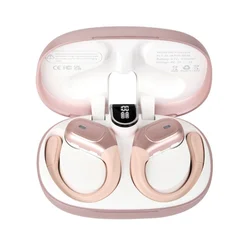 INF Športne Bluetooth slušalke BX28 z zmanjševanjem šumov 480MAH PinkGold, (5000323853)