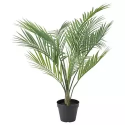 FEJKA Veštačka biljka u saksiji, unutra/spolja palma areka, 12 cm