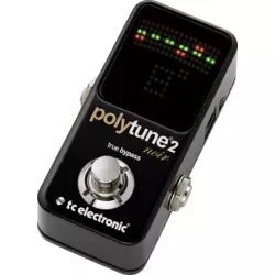 TC Electronic PolyTune 2 Noir | Ultra-Compact Tuner