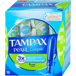 Tampax Pearl Compak SUPER, S tamponi, 16 kom
