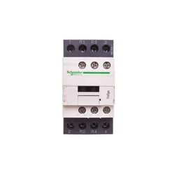 Schneider TeSys Deca Power kontaktor 20A 4P 110V AC 1NO 1NC LC1D098F7