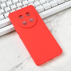 Maska za Honor Magic 7 Lite Silicon Pro Camera, Crvena