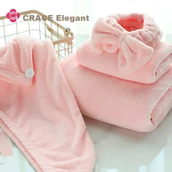 Grace Set peškira, 4 komada, Roze
