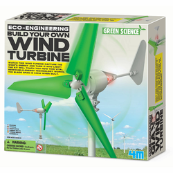 Kreativni set 4M, Kidz Labs, Wind Turbine, set za izradu vjetroturbine