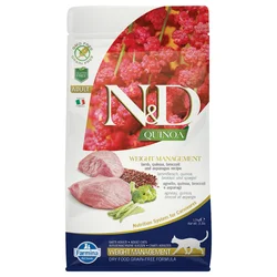 N&D Quinoa Cat Weight Management Lamb & Artichoke – 1.5 kg