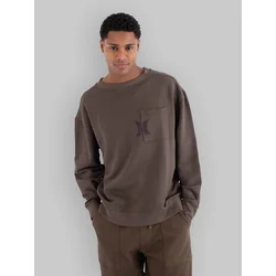 Hurley Craft Pocket Crew 2.0 Sweater dark brown