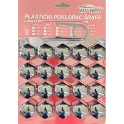 MyWay Plastični poklopac šrafa 19mm crni