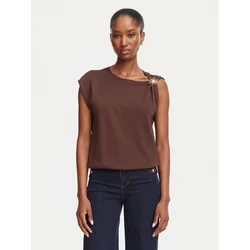 Morgan Bluza 262-MCHOCO Temno rjava Regular Fit