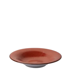 Globok krožnik 23 cm rdeč - Hotel Inn Chic barvni - 492208