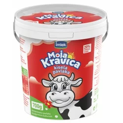 KISELA PAVLAKA MOJA KRAVICA 20% 700G KANTA