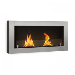 Phantasma Modern, kamin na etanol, gorenje 3 ure, srebrna barva (GDW23-Phantasma-Mode)