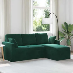 vidaXL vidaXL Kavč Temno zelena, (5000146084)