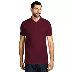 AZZURO II MUŠKA POLO MAJICA BORDO S