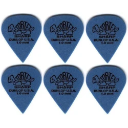 Dunlop 412R 1.00 Tortex Sharp 6 Pack