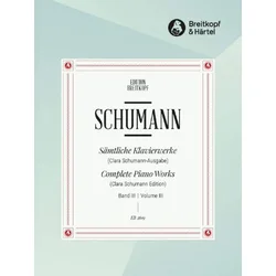 SCHUMANN:COMPLETE PIANO WORKS VOL.3